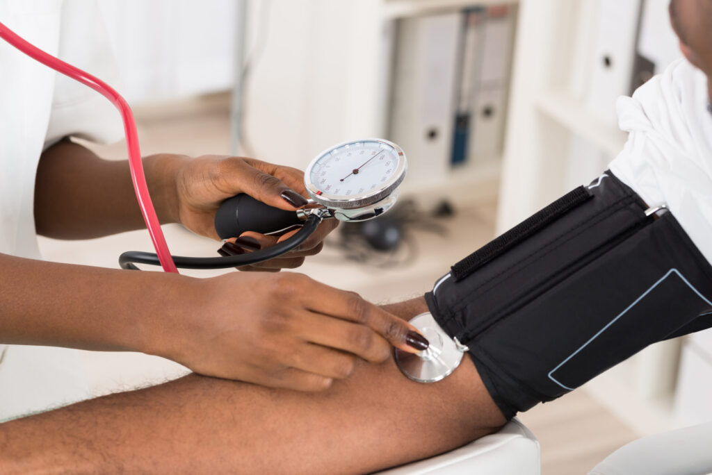 Manage high blood pressure
