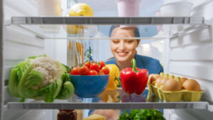 10 healthy foods in fridge