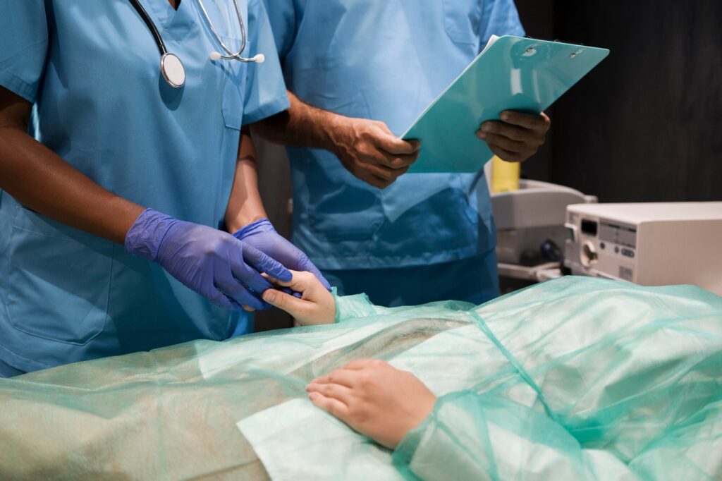 Interventional procedures on hemodialysis access