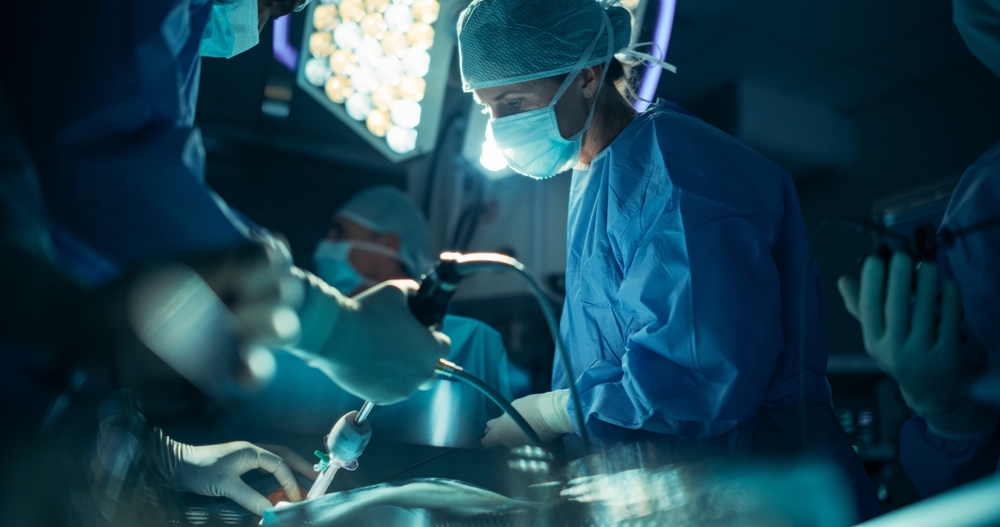 Insulinoma enucleation